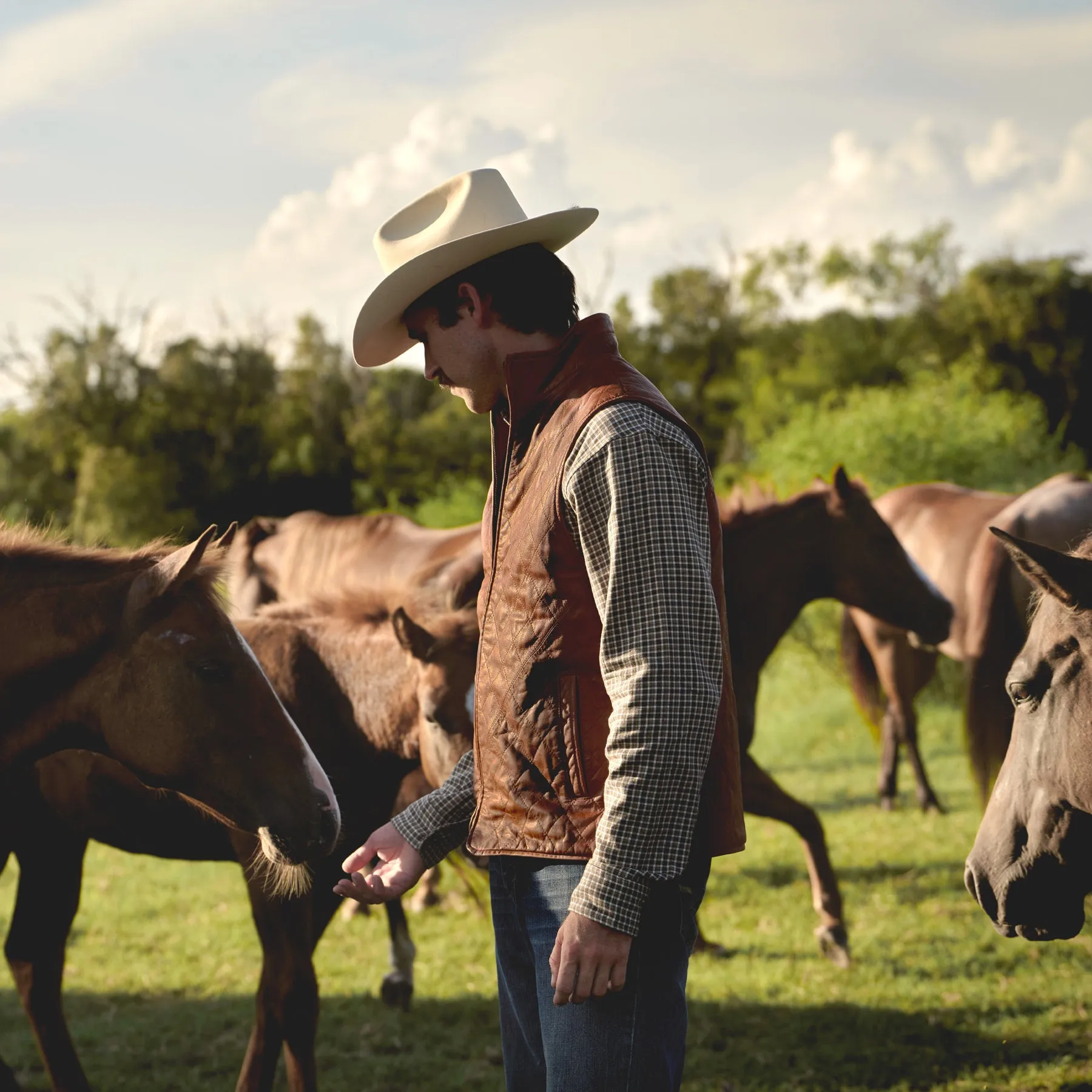 Men’s Two Pocket Ranch Shirt, Flannel