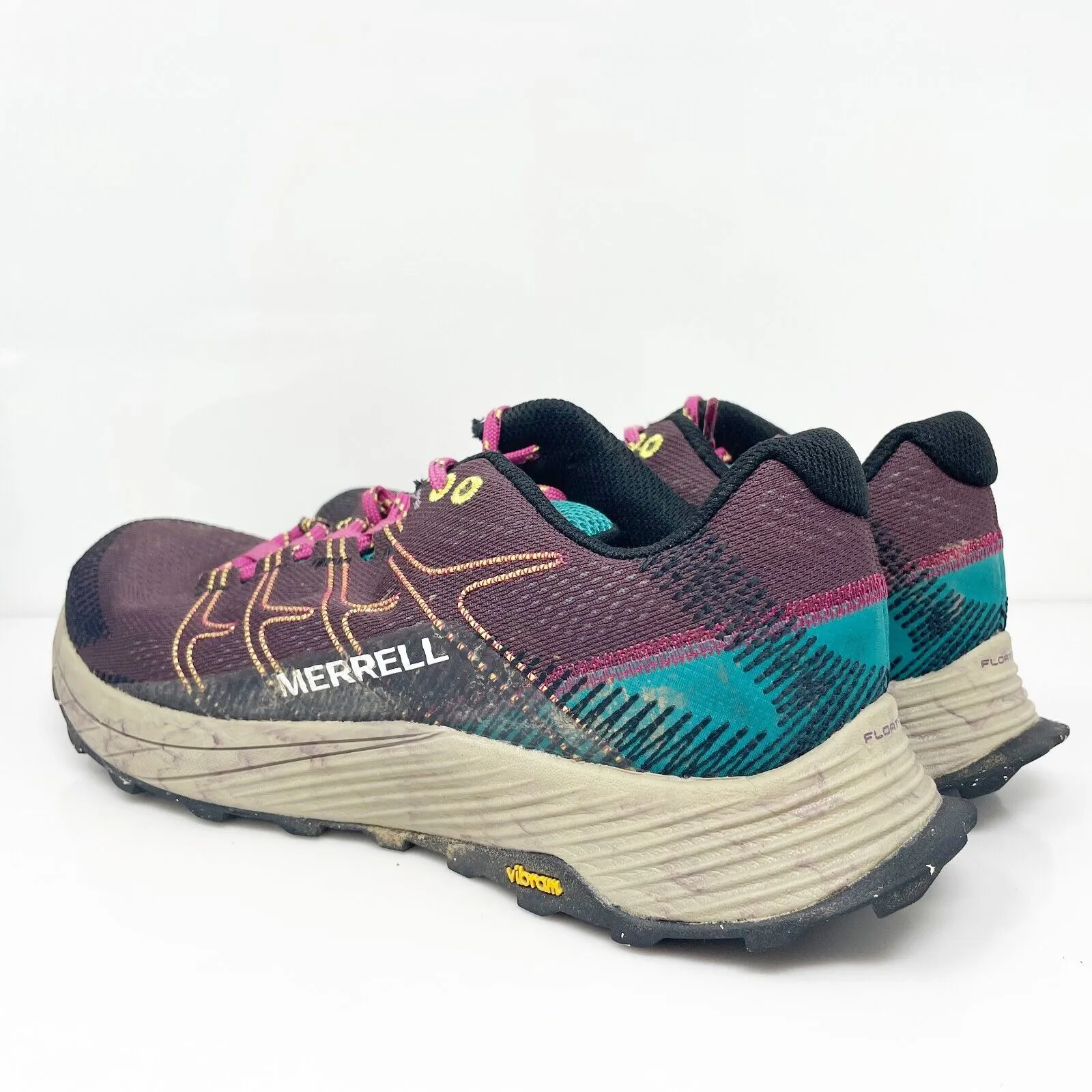 Merrell Womens Moab Flight J067226 Red Running Shoes Sneakers Size 9.5