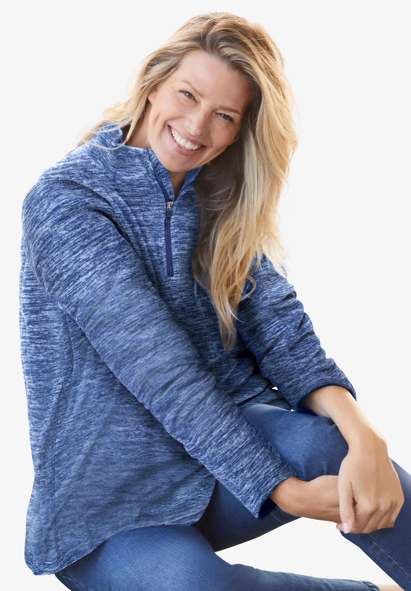 Microfleece Quarter-Zip Pullover