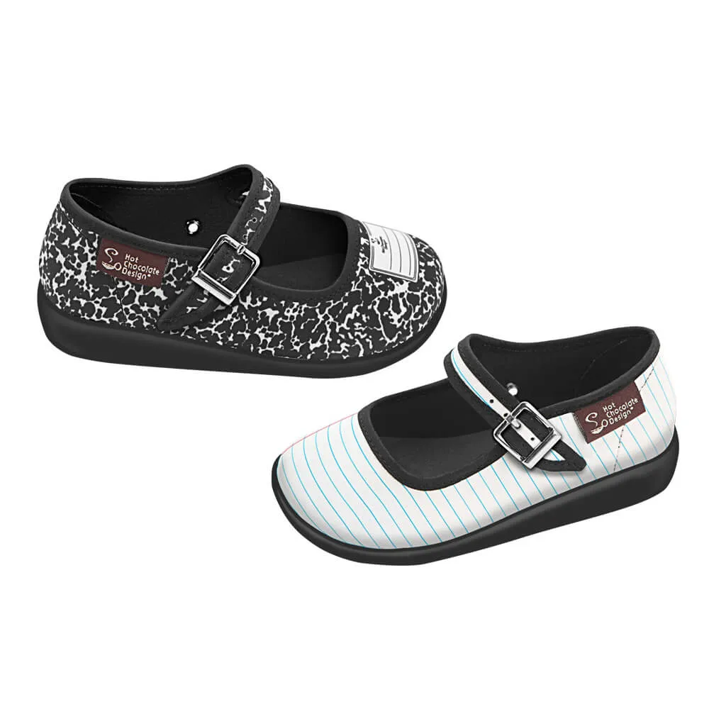 Mini Chocolaticas® Notebook Girls Mary Jane Flat