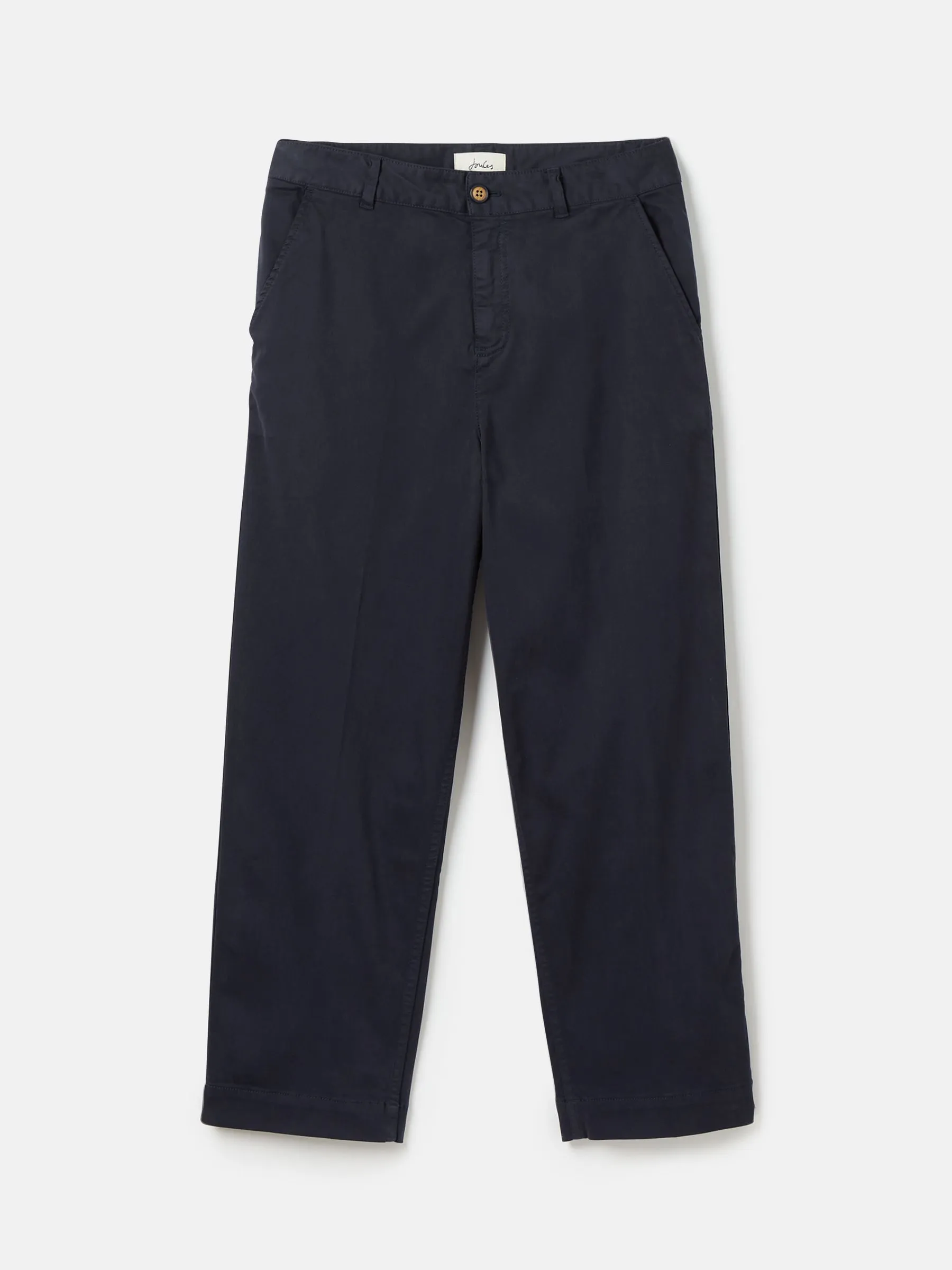 Navy Straight Leg Chinos