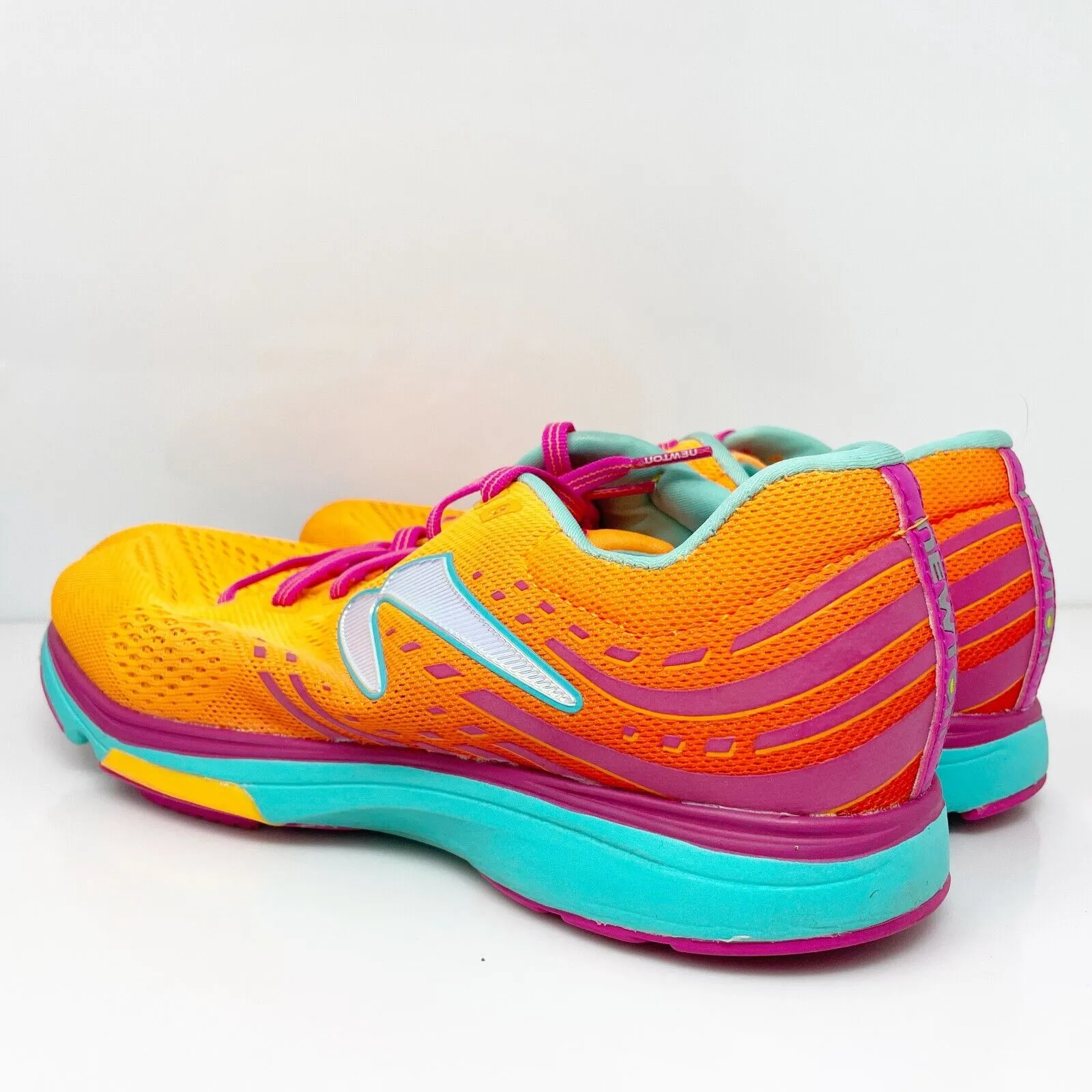 Newton Womens Fate 8 W011622 Yellow Running Shoes Sneakers Size 10.5