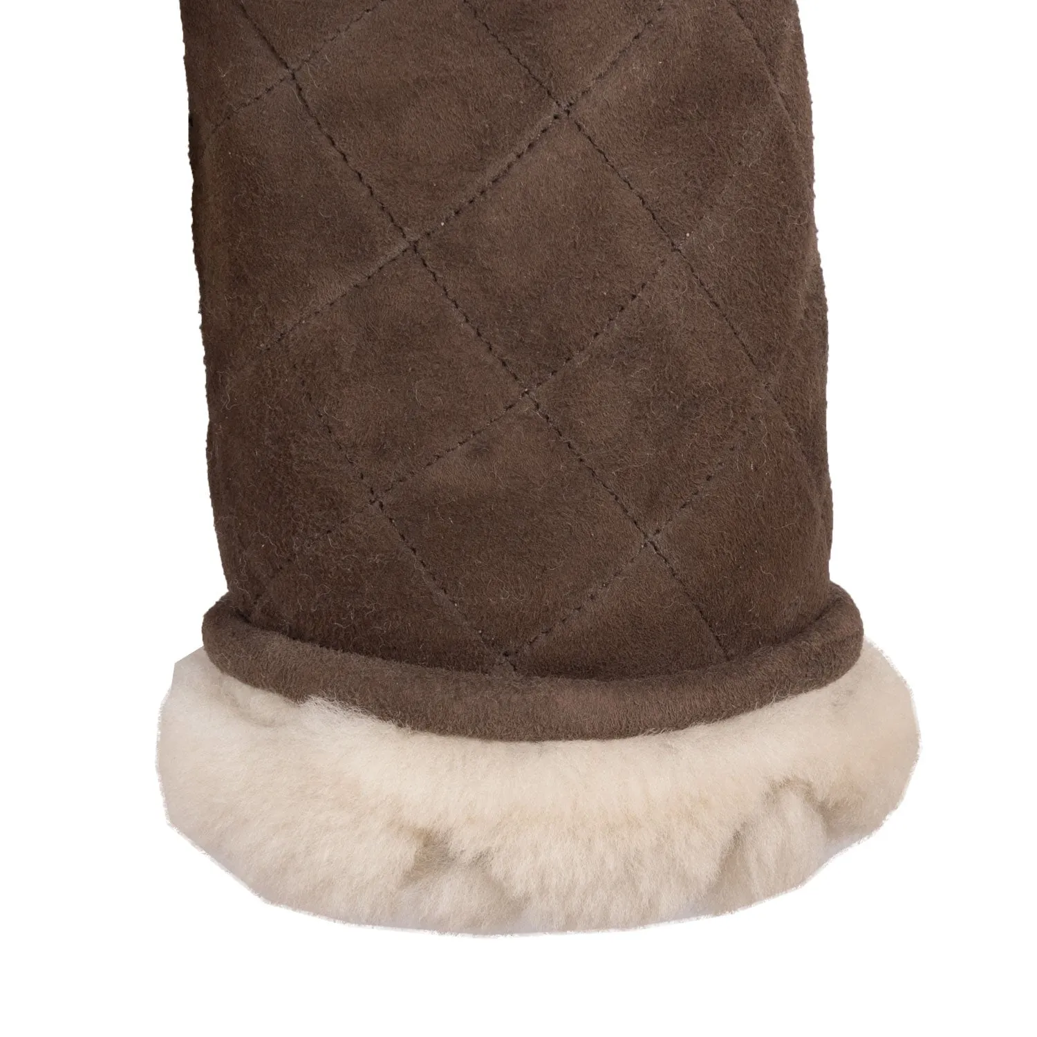 Nina Ladies Luxury Brown Sheepskin jacket