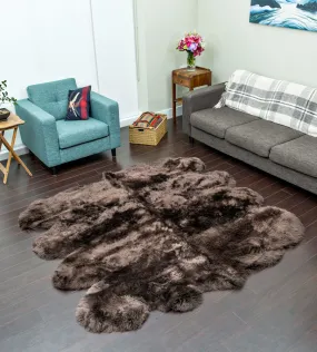 Octo Brown Sheepskin