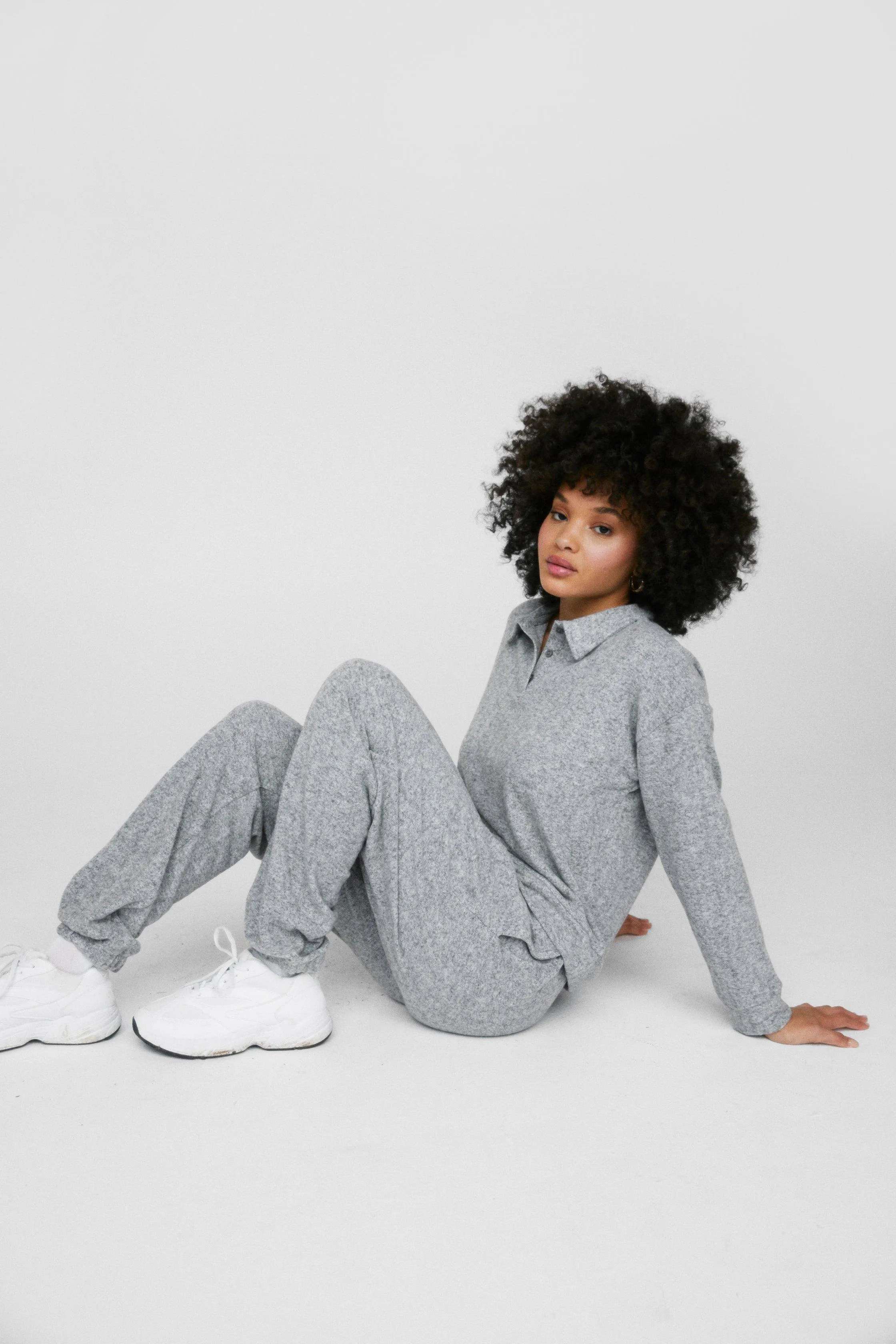 Oversized Sweatshirt And Joggers Lounge Set