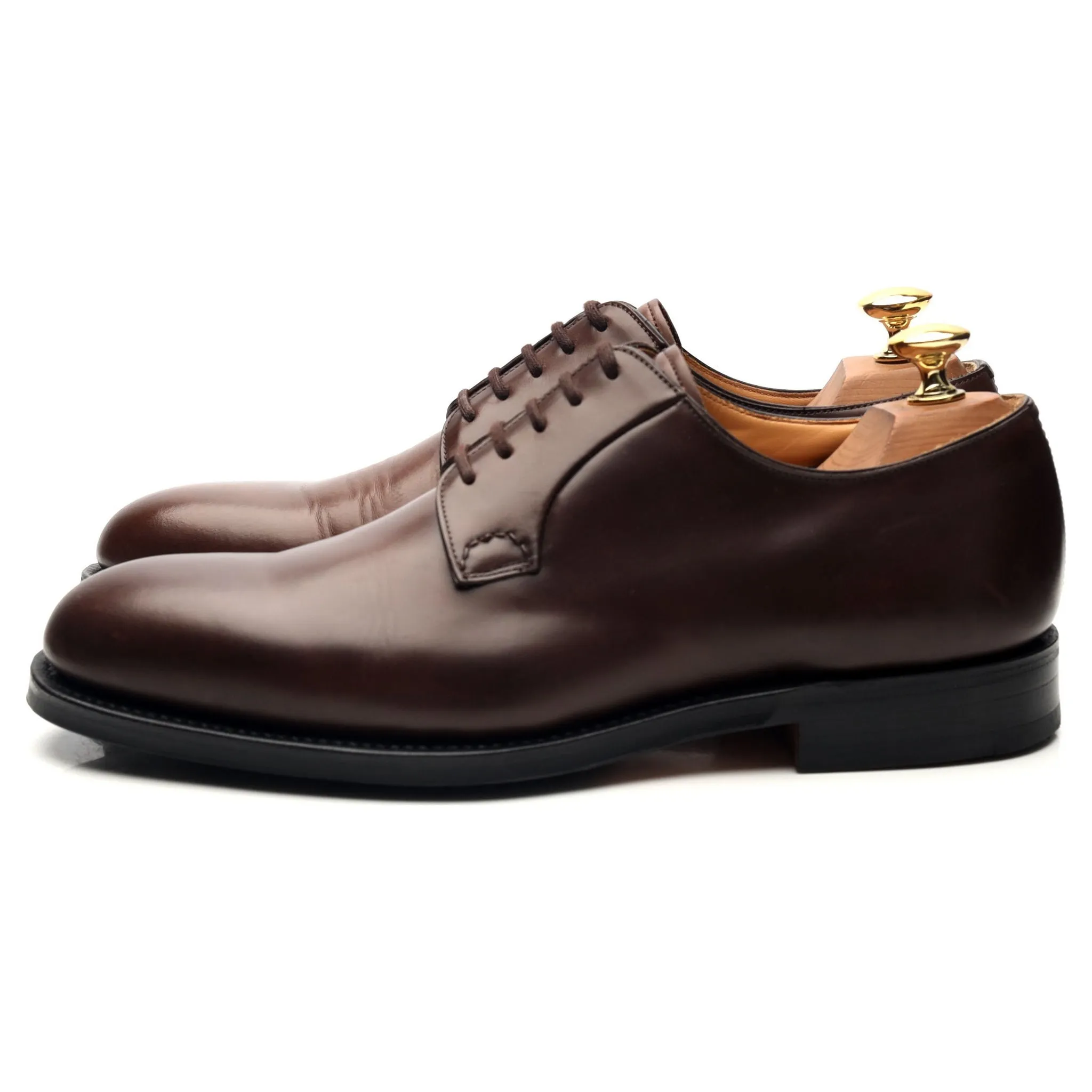 'Oxley' Brown Leather Derby UK 6.5 F