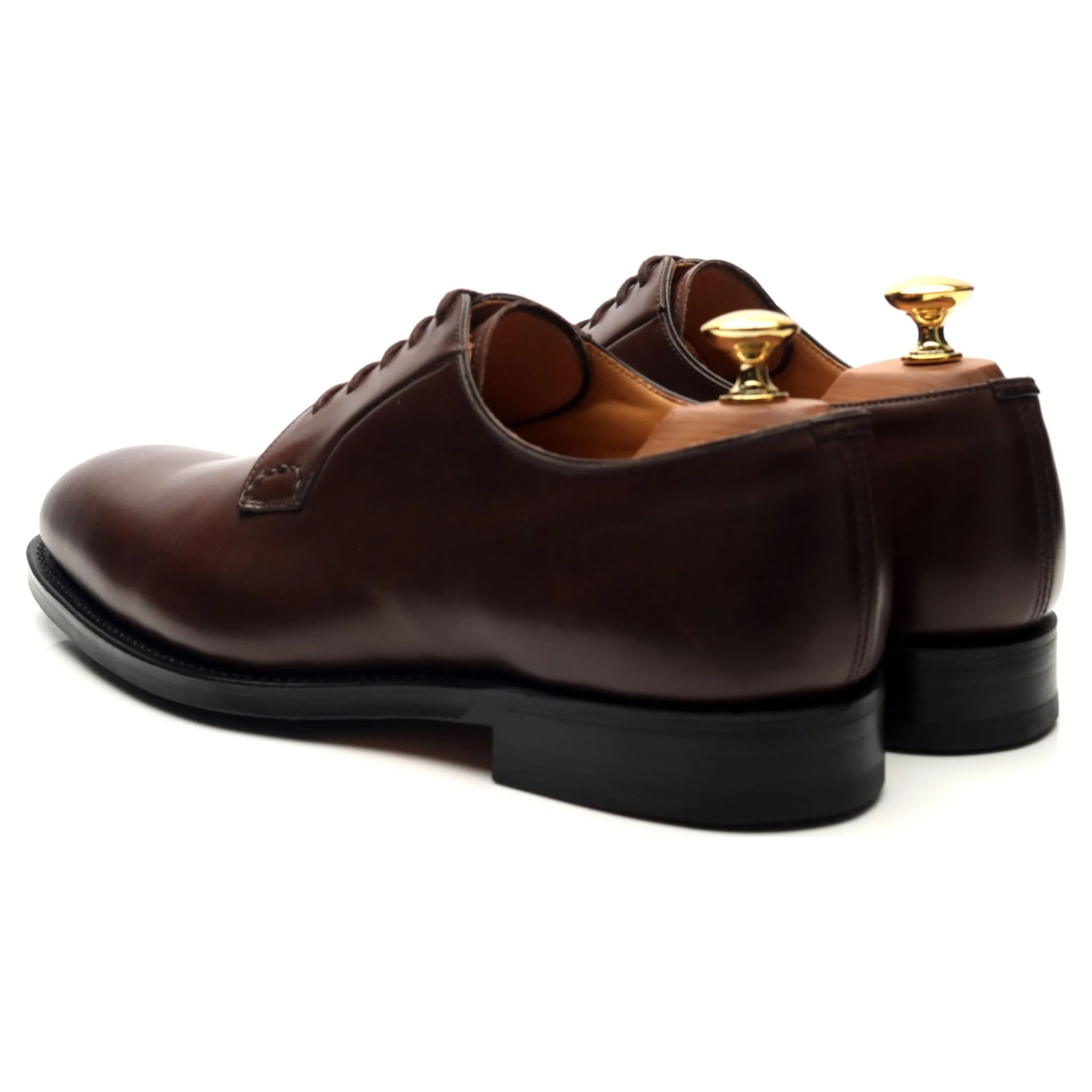 'Oxley' Brown Leather Derby UK 6.5 F