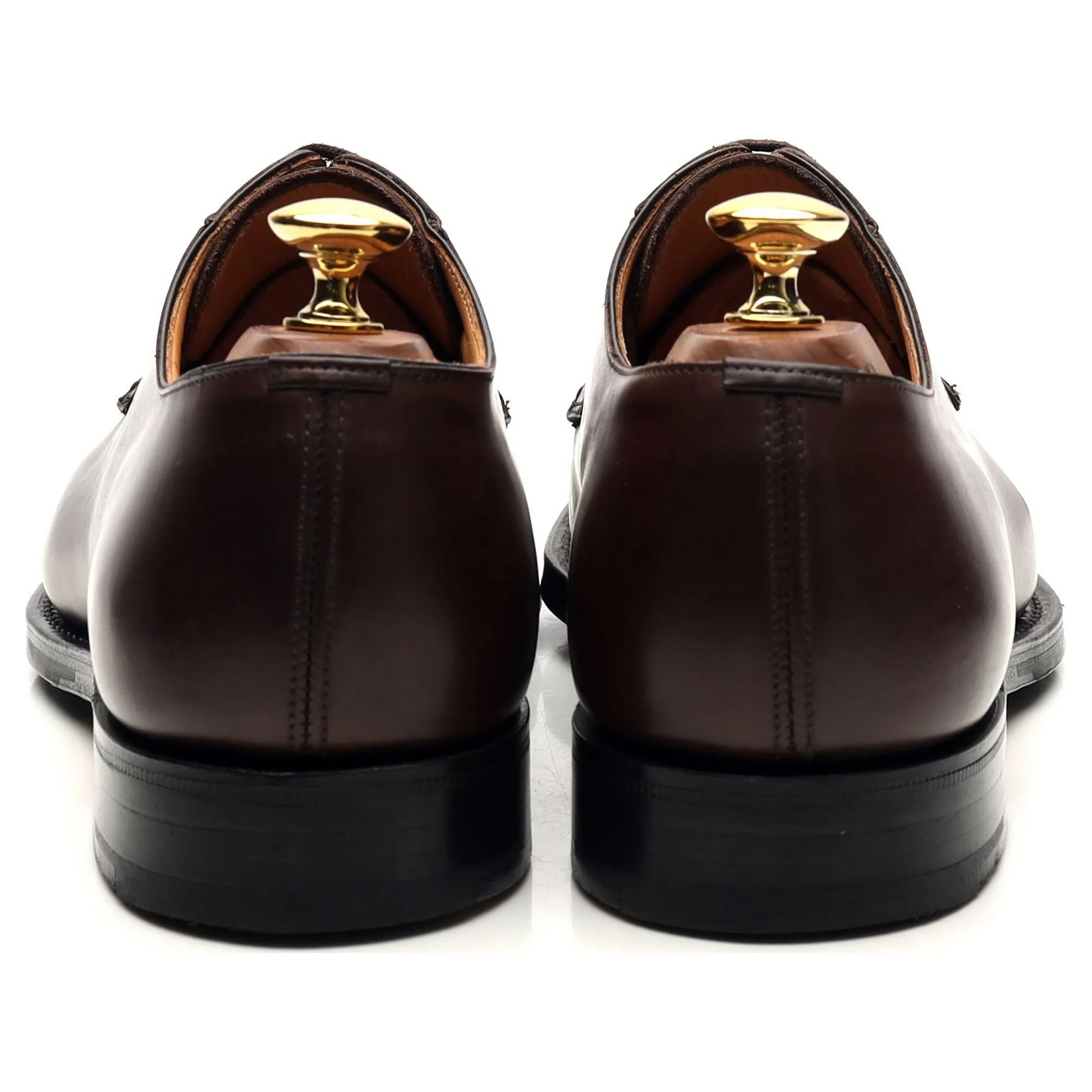 'Oxley' Brown Leather Derby UK 6.5 F