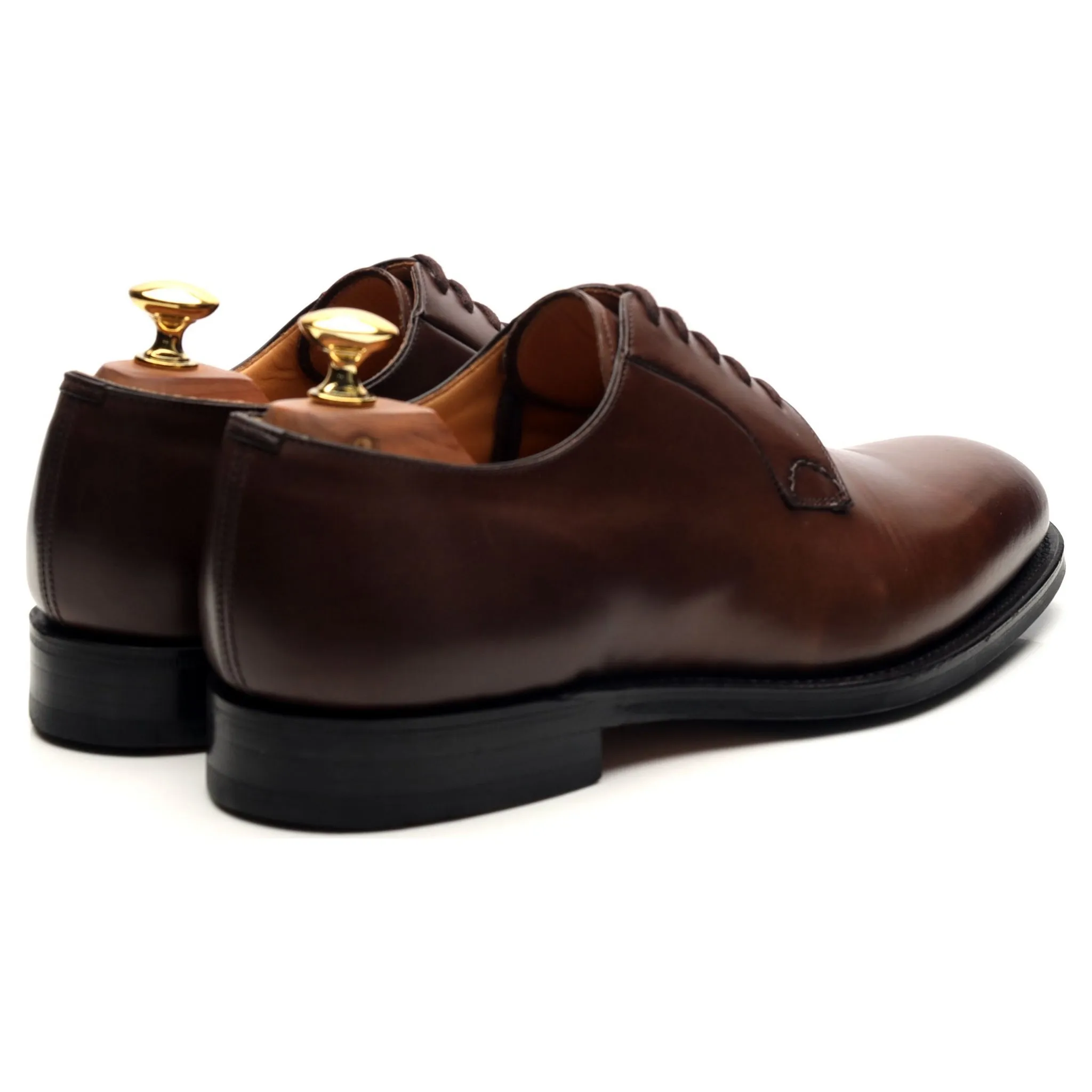 'Oxley' Brown Leather Derby UK 6.5 F