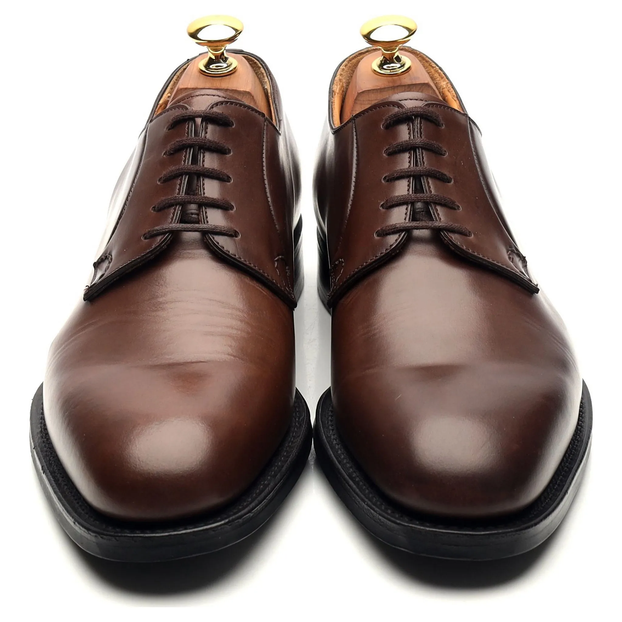 'Oxley' Brown Leather Derby UK 6.5 F