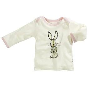 Pink Trim Rabbit Lounge Tee