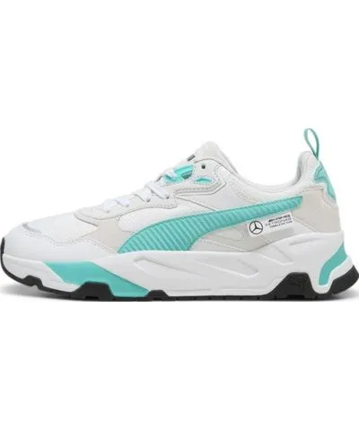 PUMA Mercedes-AMG Petronas F1Â® Trinity Sneakers in White/Sheen Green