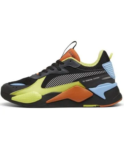 PUMA RS-X Toys Men's Sneakers in Black/Lime Sheen