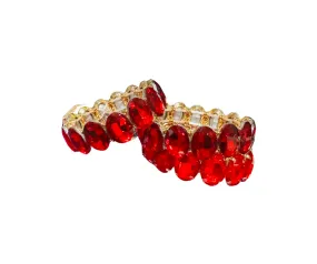 Red Single Stretch Bracelet