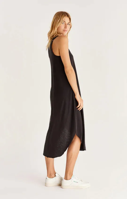 Reverie Slub Midi Dress