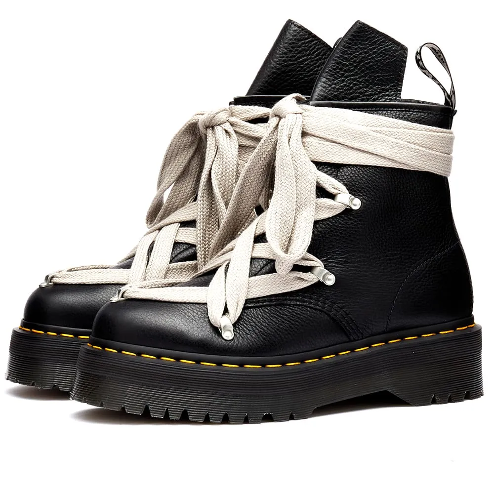 Rick Owens x Dr Martens Pentagram Jumbo Lace BootBlack