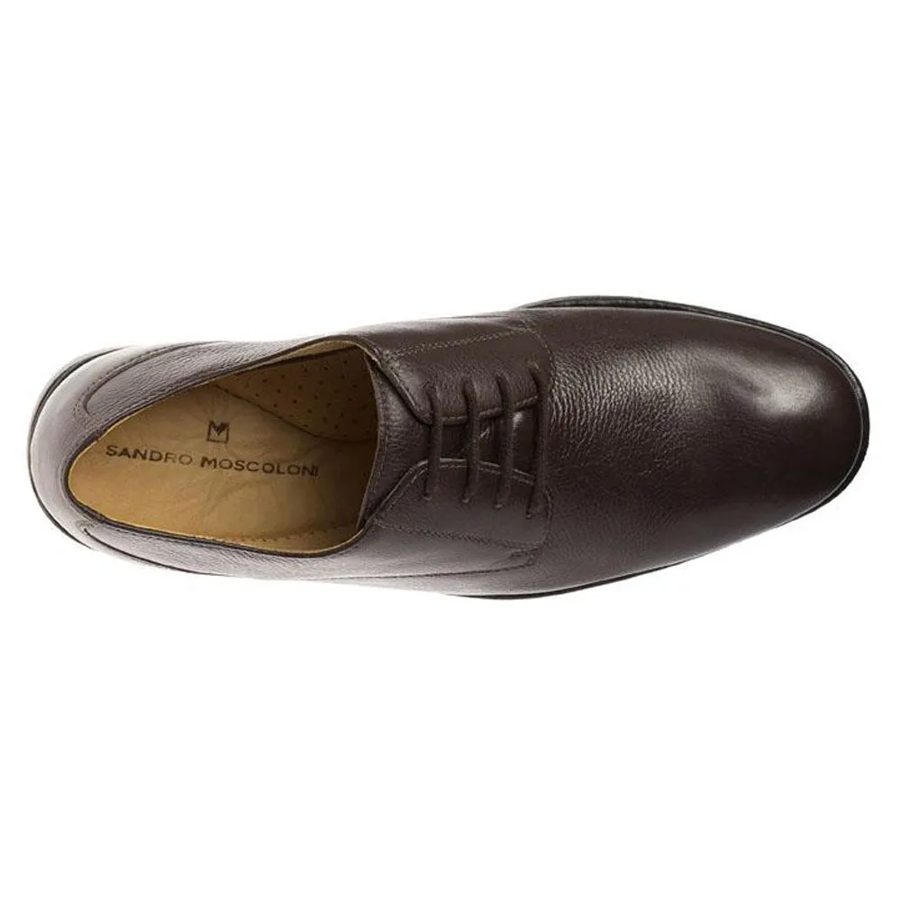 Sandro Moscoloni Wallace Brown Leather Derby