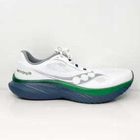 Saucony Mens Kinvara 15 S20967-230 White Running Shoes Sneakers Size 11