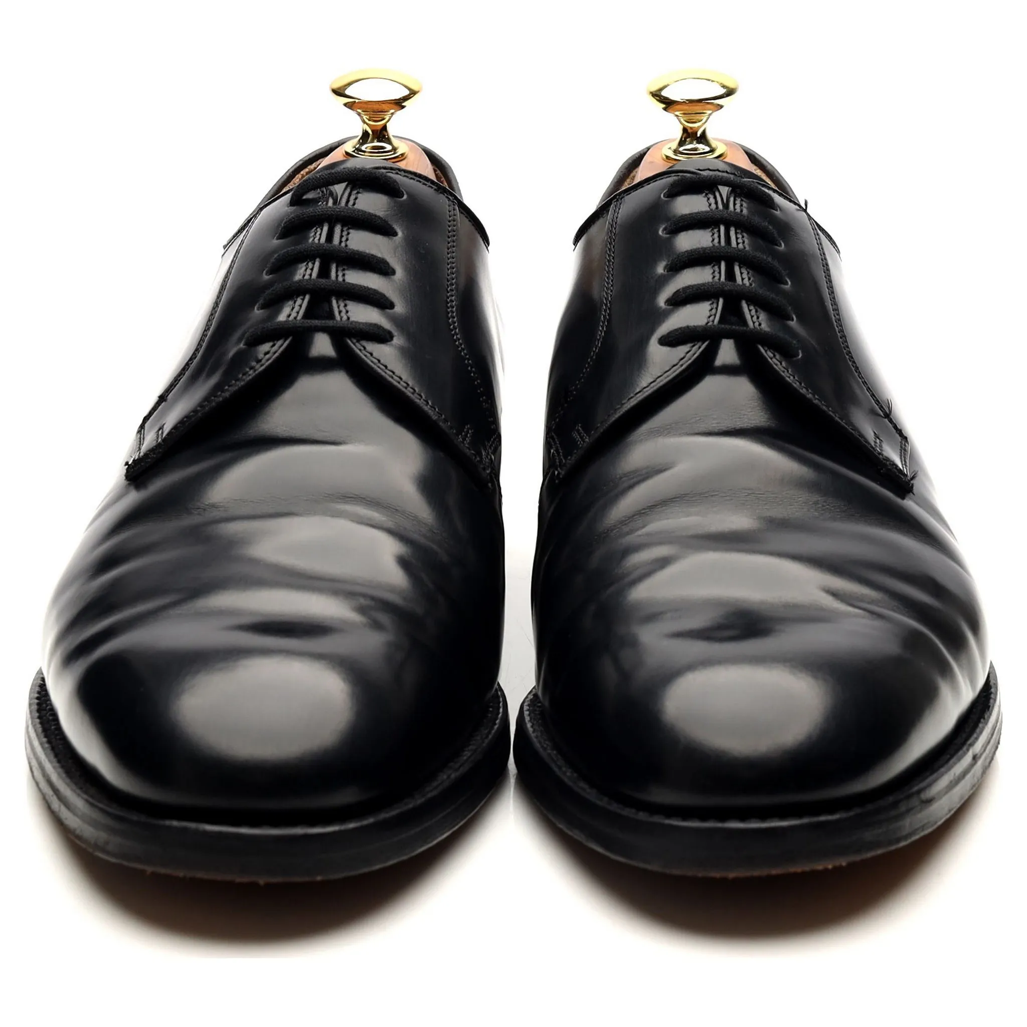 'Selwyn' Black Leather Derby UK 8 F