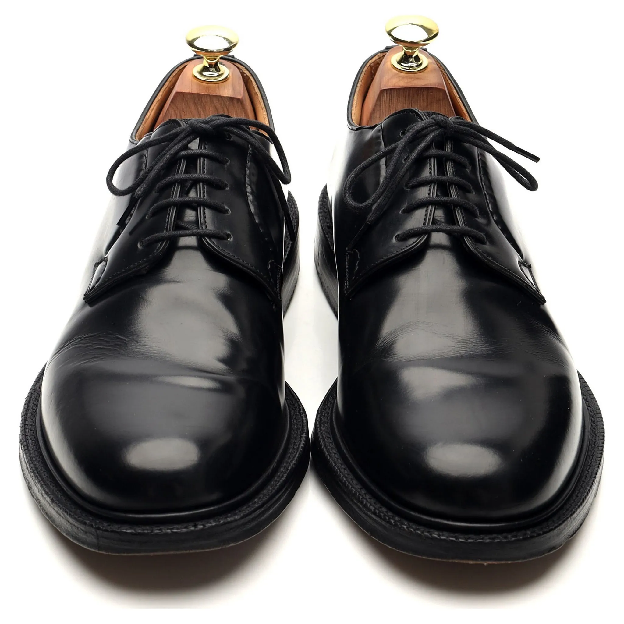 'Shannon' Black Leather Derby UK 7 F