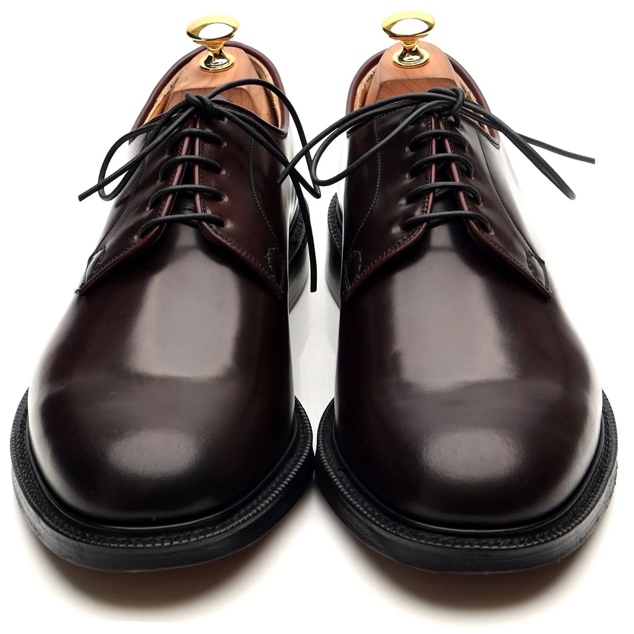 'Shannon' Burgundy Cordovan Leather Derby UK 9.5 F