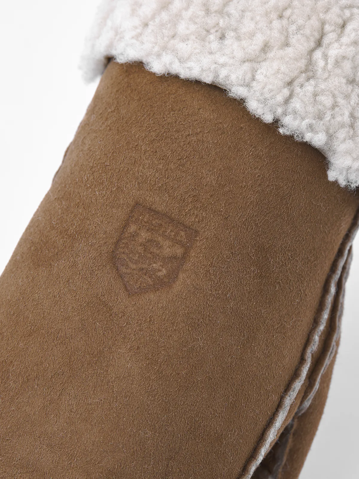 Sheepskin Mitt - Beige