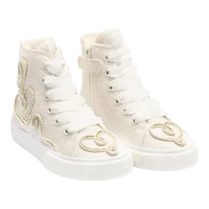 Sneakers da bambina egle bianco Cod: LKED4171