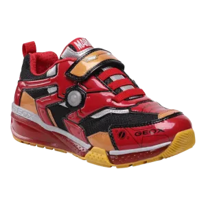 Sneakers da bambino bayonyc b nero/rosso Cod: J35FEC