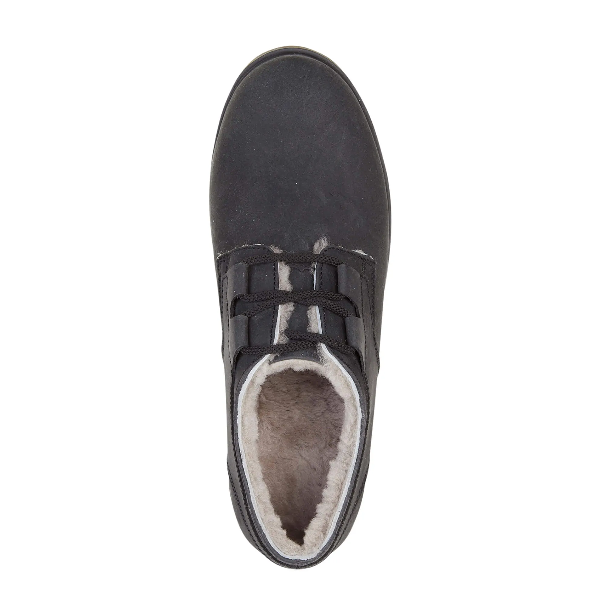 SPEY BLACK WOMENS SHEEPSKIN SHOES