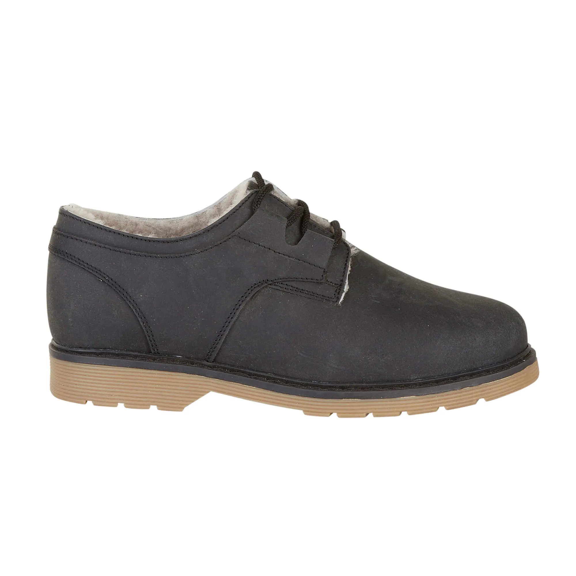 SPEY BLACK WOMENS SHEEPSKIN SHOES