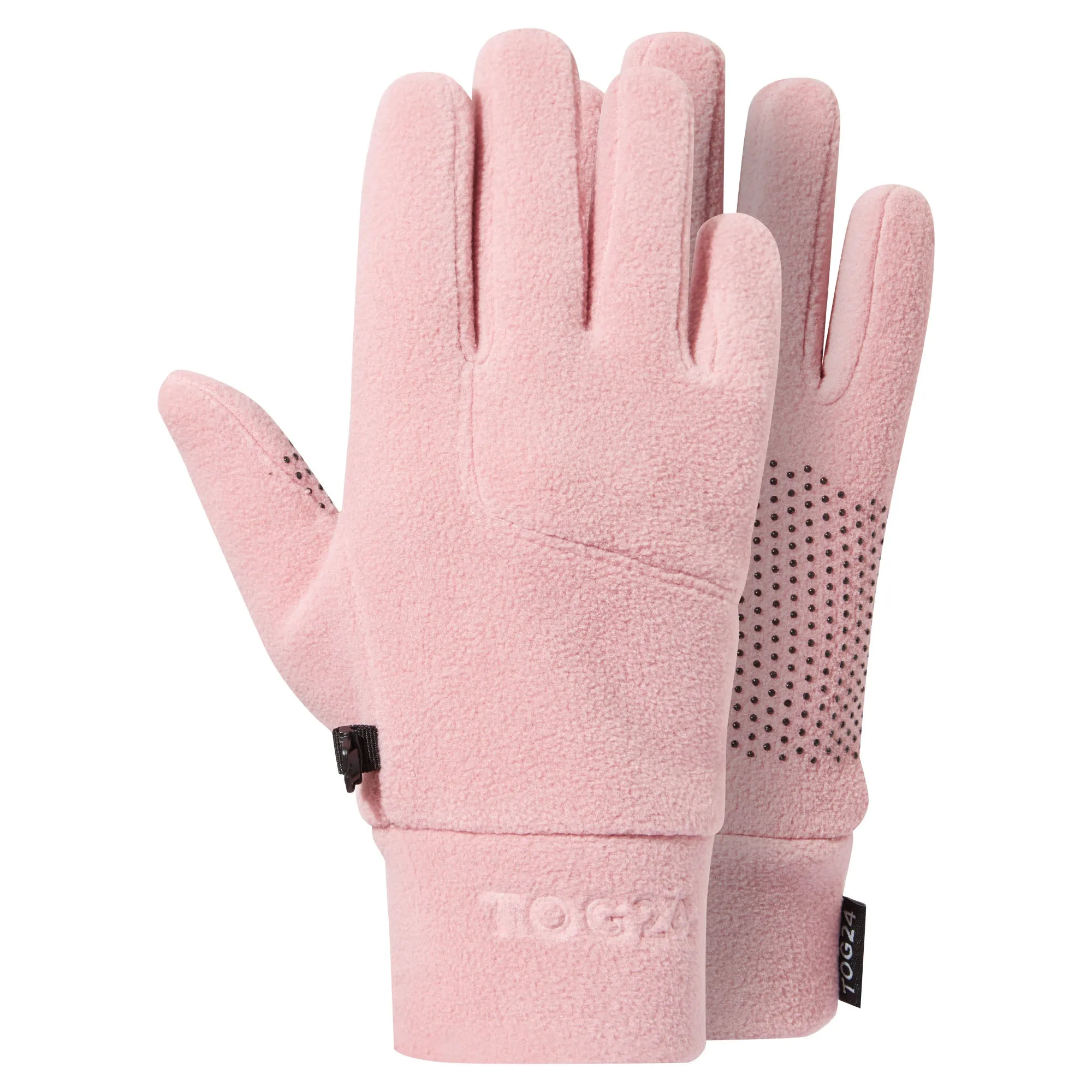 Stride Microfleece Gloves - Faded Pink