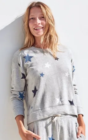 Sundry Stars Hi Low Slit Sweatshirt