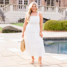 Sweetly Stunning Dress, White