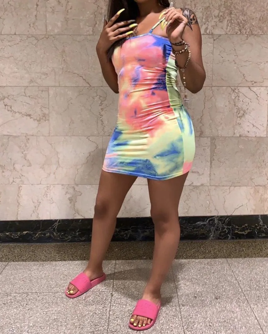 TIE DYE DRESS