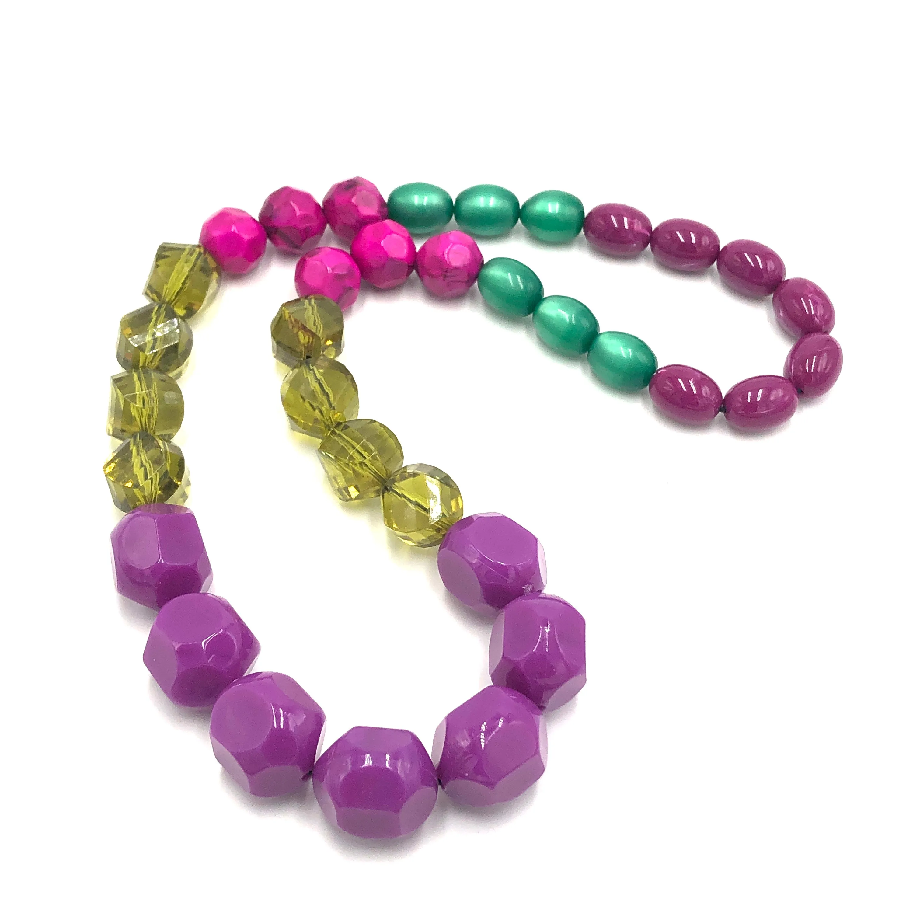 Viva & Violet Stretch Bauble Necklace - Midi