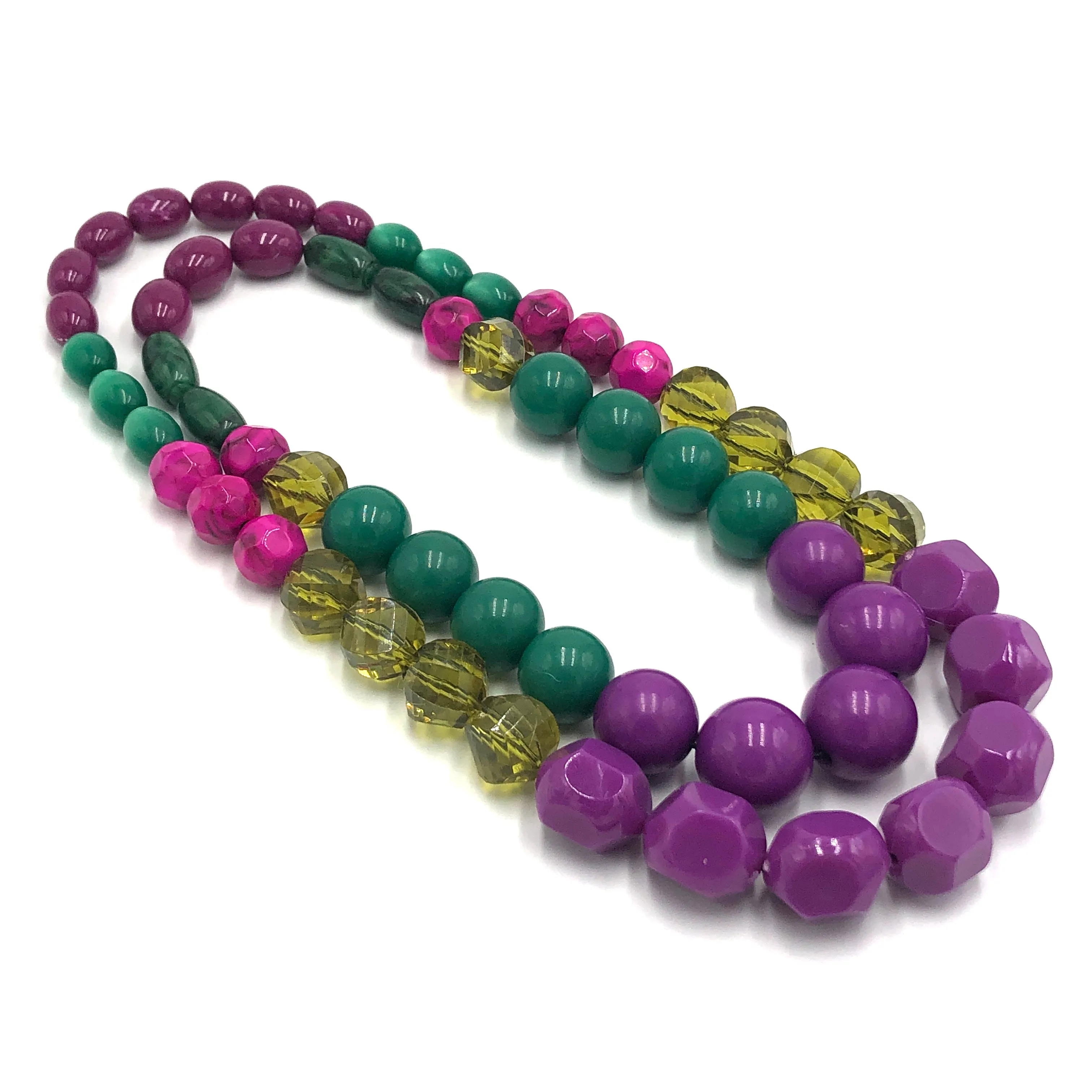 Viva & Violet Stretch Bauble Necklace - Midi