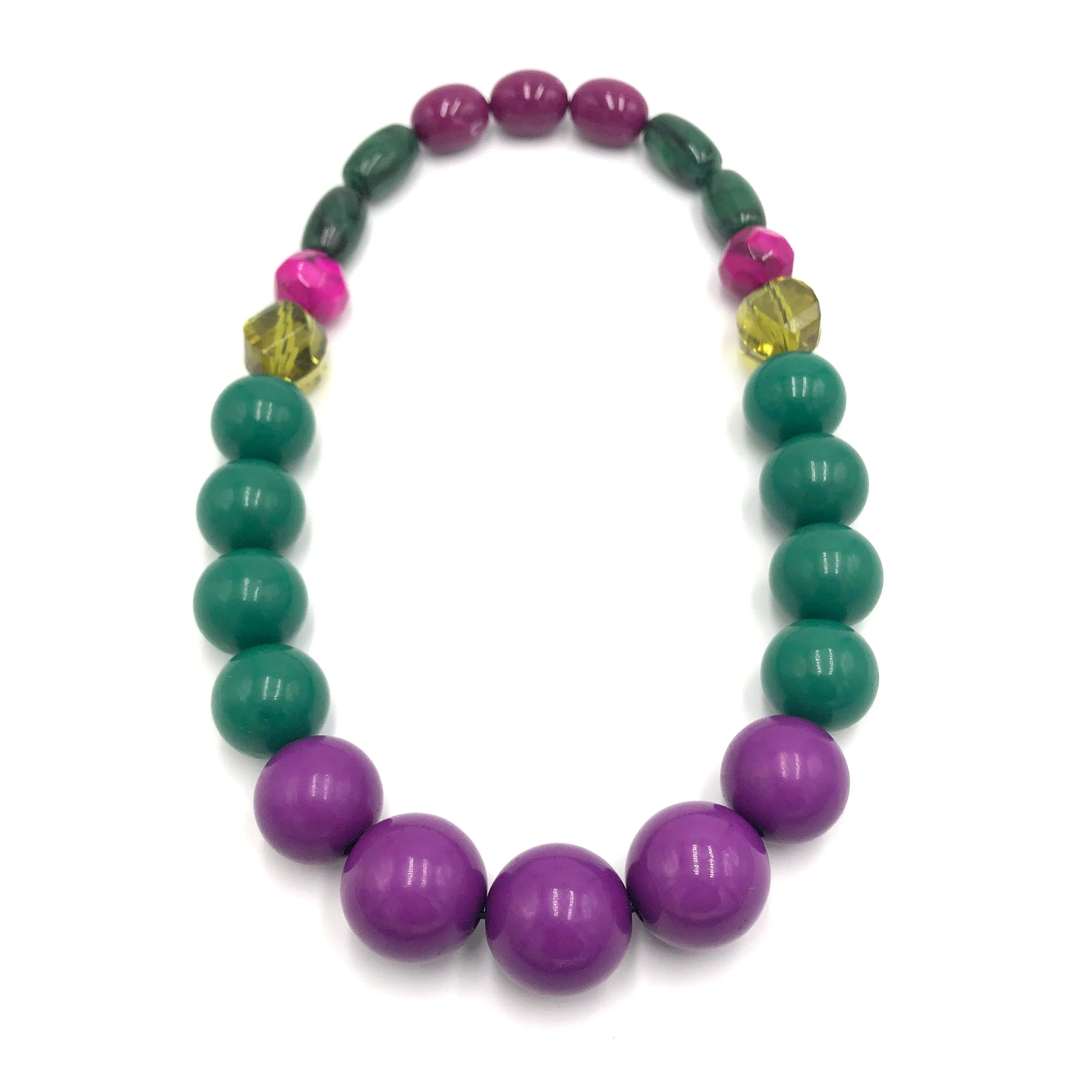 Viva & Violet Stretch Bauble Necklace - Shortie