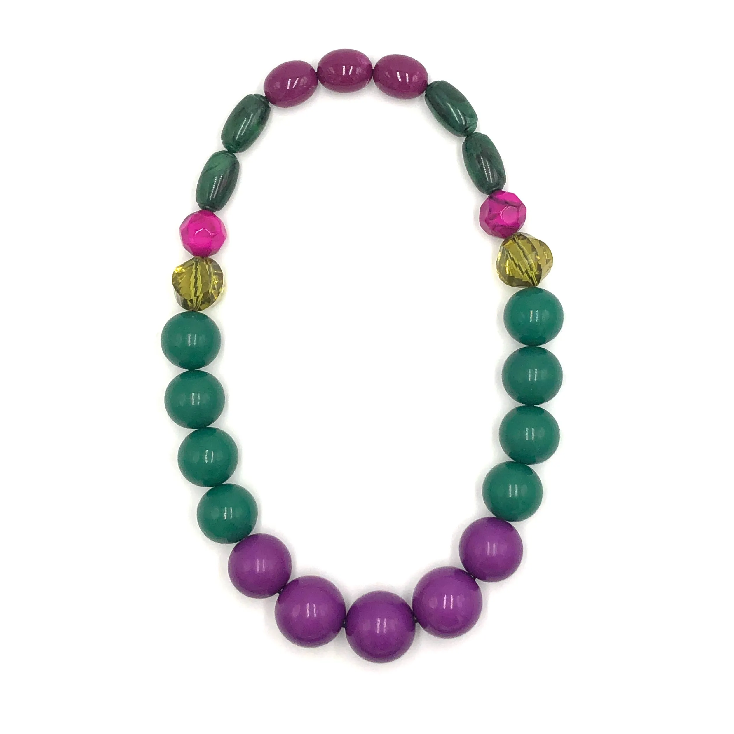 Viva & Violet Stretch Bauble Necklace - Shortie