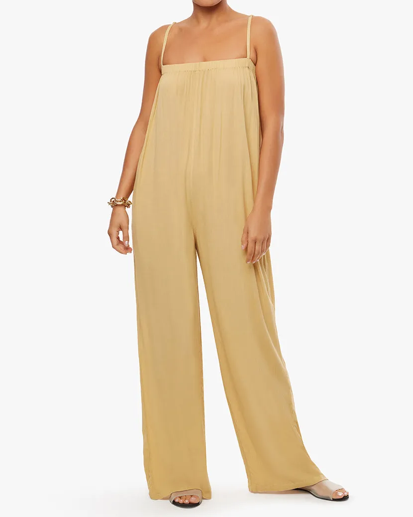 Wide Leg Pull On Jumpsuit | Desert