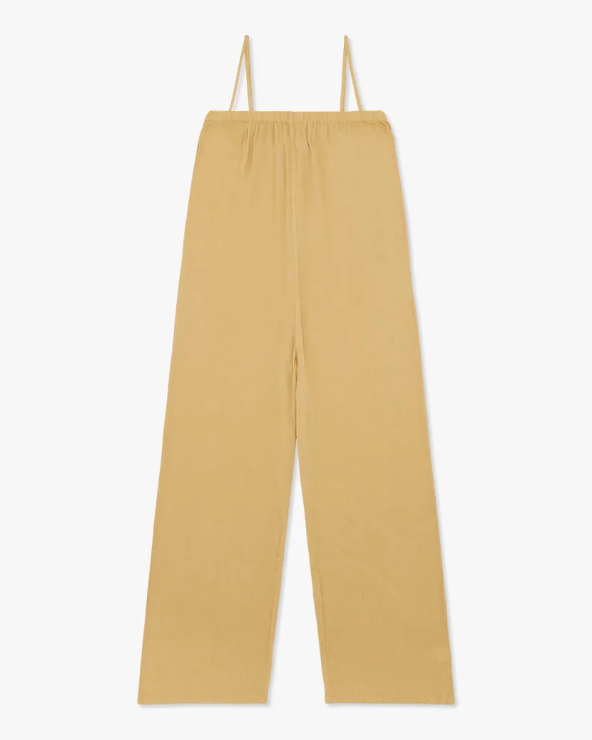 Wide Leg Pull On Jumpsuit | Desert