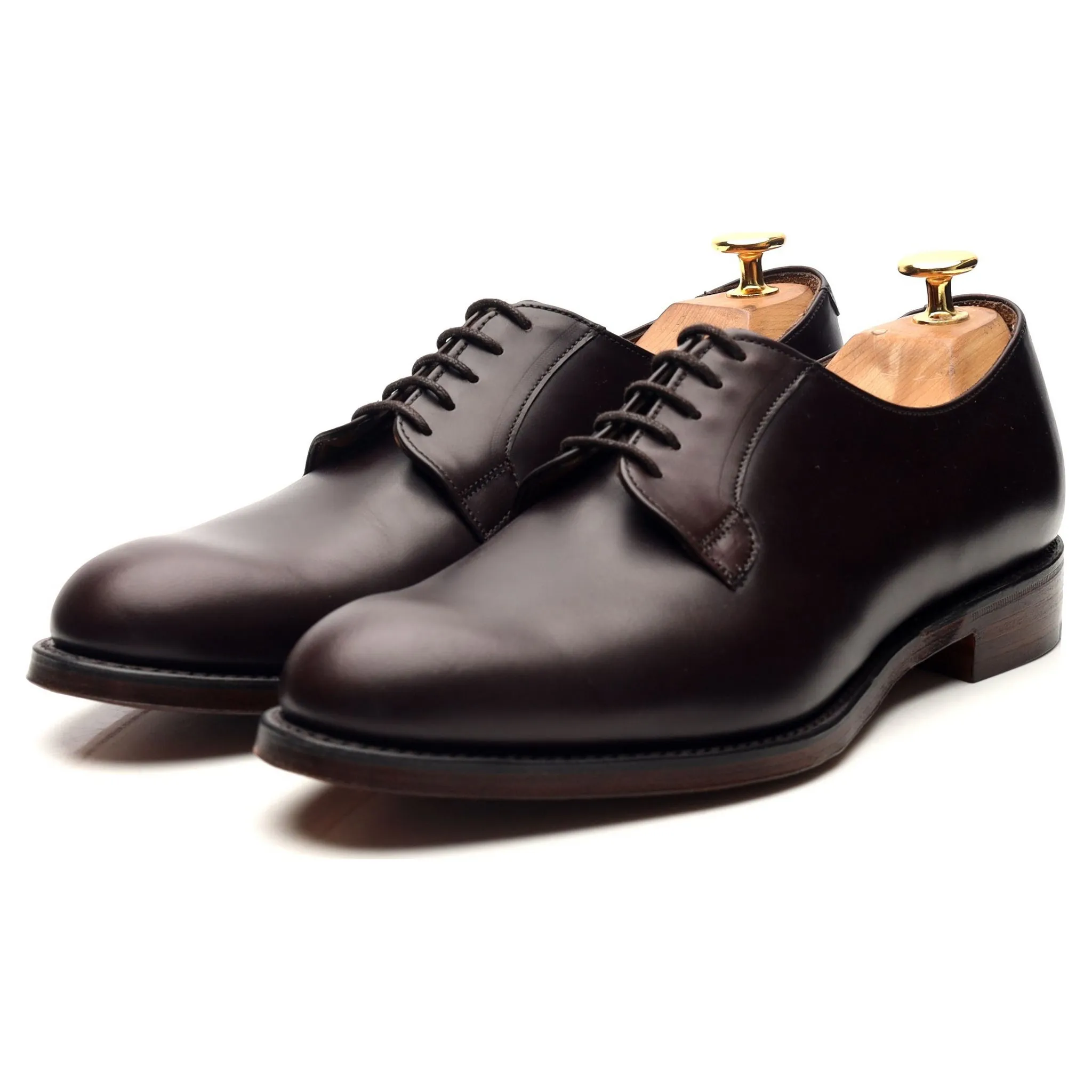 Women's 'Mabel' Burgundy Leather Derby UK 6.5 D