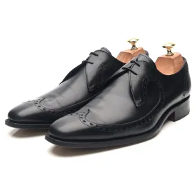 'Woody' Black Leather Derby UK 10 F