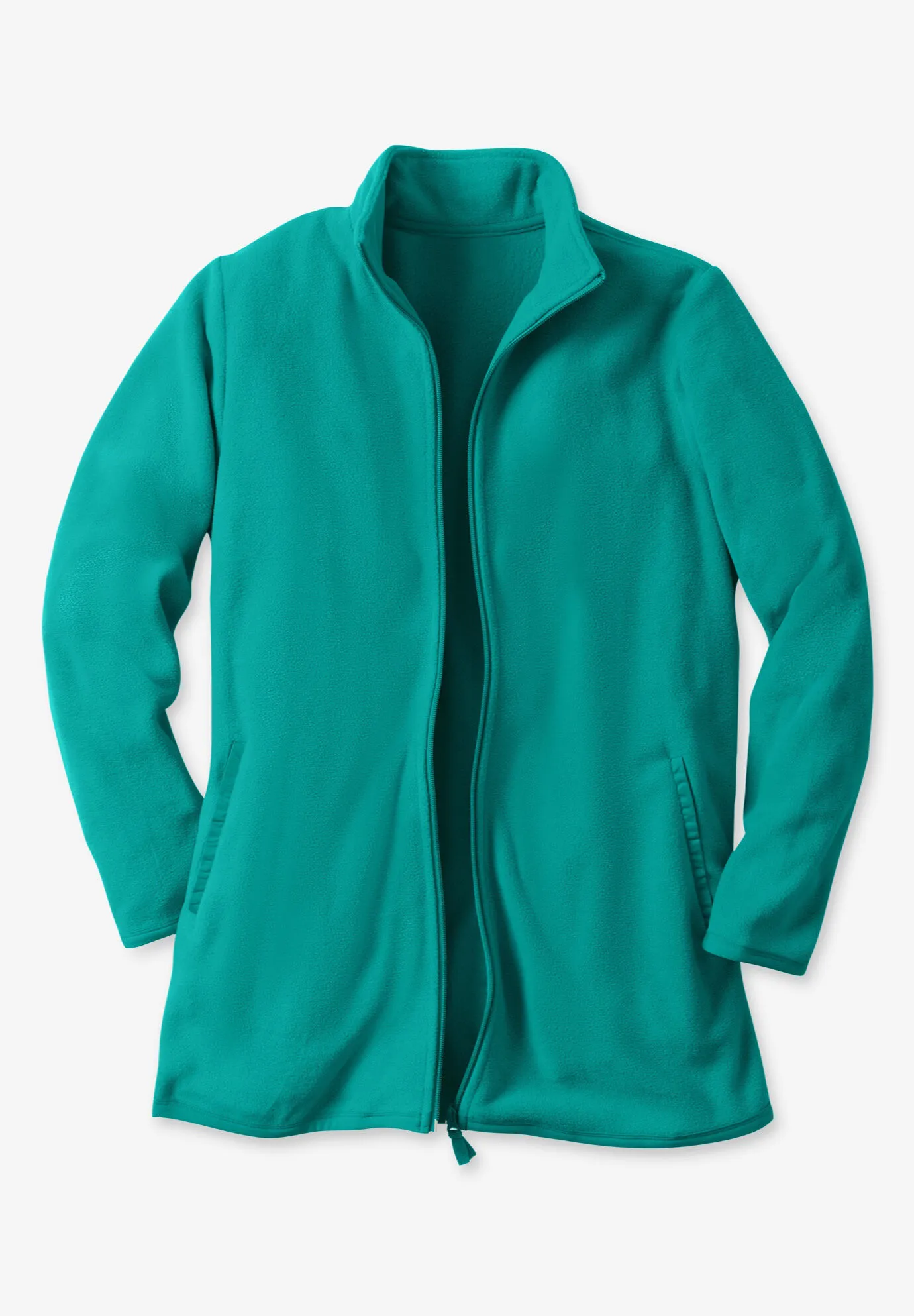 Zip-Front Microfleece Jacket